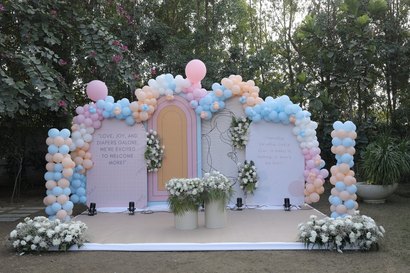 babyshower - botanical garden - Xinane